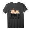 Offizielles Schlafshirt Pyjama Ziege Bock Geiss – Lustiges Geschenk für Langschläfer, Morgenmuffel und Ziegenfans, ideal als Bett- und Schlafzubehör für Damen und Herren