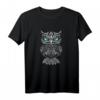 Lustiges Eulen Nachteulen Geschenk | Witziges Eulen T-Shirt für Waldtierfans, Kaffee Liebhaber & Halloween Geschenke