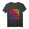 Malle 2023 | Mallorca Urlaub Palma Party Tour bunt T-Shirt – Perfektes Geschenk für Mallorca-Reise 2023 & Party-Urlaub