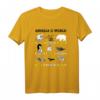 Animals Of The World Lustiges Tiername T-Shirt für Kinder – Tier-Shirt mit echten Tiernamen und Humor, ideal für Naturschutz und Tierliebhaber