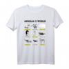 Animals Of The World Lustiges Tiername T-Shirt für Kinder – Tier-Shirt mit echten Tiernamen und Humor, ideal für Naturschutz und Tierliebhaber