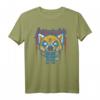 Aggretsuko Rage Stripes T-Shirt - Lizenzierte Sanrio Bekleidung für Fans & Anime Liebhaber