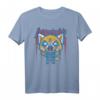 Aggretsuko Rage Stripes T-Shirt - Lizenzierte Sanrio Bekleidung für Fans & Anime Liebhaber