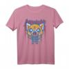 Aggretsuko Rage Stripes T-Shirt - Lizenzierte Sanrio Bekleidung für Fans & Anime Liebhaber
