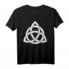 Keltischer Knoten Triquetra Wikinger Amulett T-Shirt für Damen und Herren – Perfektes Geschenk zum Geburtstag und Weihnachten für Fans nordischer Symbole