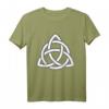 Keltischer Knoten Triquetra Wikinger Amulett T-Shirt für Damen und Herren – Perfektes Geschenk zum Geburtstag und Weihnachten für Fans nordischer Symbole