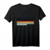 Bremer Vintage-Streifen T-Shirt – Regionales Bremen City Shirt für Herren und Damen