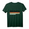 Bremer Vintage-Streifen T-Shirt – Regionales Bremen City Shirt für Herren und Damen