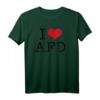 Pro AFD – I Love AFD T-Shirt für Wähler & Fans | Wahl 2021 | Patriotisches AFD Fanartikel