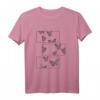 Goth Butterfly Grunge Fairycore Ästhetik T-Shirt – Dunkles Schmetterlingsdesign für Damen und Herren, ideal für alternative Mode und Fairycore Fans