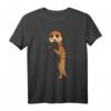 Erdmännchen Liebhaber Kinder Mädchen Jungen T-Shirt - Lustiges Tierkostüm für Fasching, Halloween und Geburtstag