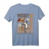 HapDeer T-Shirt mit Ha Ha Ha Jumping Poster - Lustiges Geburtstagsoutfit für Männer und Frauen