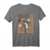 HapDeer T-Shirt mit Ha Ha Ha Jumping Poster - Lustiges Geburtstagsoutfit für Männer und Frauen