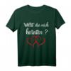Willst du mich heiraten? Hochzeitsantrag T-Shirt - Perfekte Geschenkidee für den Antrag und Verlobung