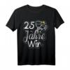 Vintage Retro Spruch Silberhochzeit 25 Jahre Hochzeitstag T-Shirt – Lustiges Geschenk für Ehemann oder Ehefrau