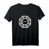 HapDeer 'Lost' Dharma T-Shirt - Lizenzierter Fanartikel für Serienfans & Nostalgie-Liebhaber