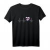 Demisexual Flagge Herz für Demisexuell Pride T-Shirt – Perfektes Geschenk zum Pride Month in der LGBTQ+ Community