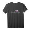 Demisexual Flagge Herz für Demisexuell Pride T-Shirt – Perfektes Geschenk zum Pride Month in der LGBTQ+ Community