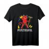 Putzteufel Geschenk Putzfrau Putzmann Putzfee Reinigung T-Shirt – Lustiges Geschenk für Reinigungskräfte und Sauberkeitsfanatiker