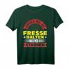 Pyrotechnik Fresse Halten Und Staunen Silvester Feuerwerk T-Shirt – Lustiges Outfit für Feuerwerker, Pyrotechniker & Feuerwerksliebhaber zum Silvester & Neujahr