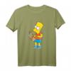 Bart Simpson Brain Freeze T-Shirt zum HapDeer - Offizielles Simpsons Merchandise für Kinder und Erwachsene