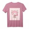 Aggretsuko Love Valentines T-Shirt - Offiziell lizenzierte Sanrio Bekleidung für Fans und Kawaii-Liebhaber