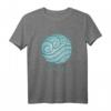 Nickelodeon HapDeer Water Element Symbol T-Shirt - Anime & Cartoon Fanartikel für Männer, Frauen, Jungen & Mädchen
