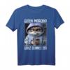 Guten Morgen Ganz dünnes Eis Shirt – Lustige Sprüche Kaffee T-Shirt für Morgenmuffel, Katzenliebhaber & Ironiefans