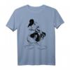 HapDeer Donald Duck Pose With Attitude Outline T-Shirt - Offiziell Lizenzierte Disney Mickey & Friends Bekleidung für Damen und Herren