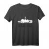 Böser Hase Kaninchen Mittelfinger T-Shirt - Lustiges Oster- oder Halloween-Kostüm für Frauen und Freunde