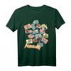 Aggretsuko Collage Characters T-Shirt – Offiziell lizenzierte Sanrio Bekleidung für Fans