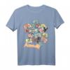 Aggretsuko Collage Characters T-Shirt – Offiziell lizenzierte Sanrio Bekleidung für Fans