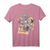 Aggretsuko Collage Characters T-Shirt – Offiziell lizenzierte Sanrio Bekleidung für Fans