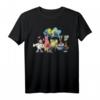 SpongeBob SquarePants Happy Group Shot T-Shirt – Officially Licensed Cartoon Shirt für Fans & Sammler