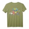 SpongeBob SquarePants Happy Group Shot T-Shirt – Officially Licensed Cartoon Shirt für Fans & Sammler