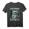 Kaffee Morgenmuffel Mitarbeiter Spruch T-Shirt - Lustiges, Ironisches Geschenk für Kollegen, Teenager & Katzenliebhaber