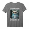 Kaffee Morgenmuffel Mitarbeiter Spruch T-Shirt - Lustiges, Ironisches Geschenk für Kollegen, Teenager & Katzenliebhaber