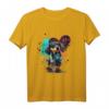 Dackelhund mit Herzdeko T-Shirt – Humorvolles Geschenk für Dackelliebhaber, Hundefans & Liebesbeweis zum Valentinstag, Geburtstag & Weihnachten