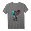 Dackelhund mit Herzdeko T-Shirt – Humorvolles Geschenk für Dackelliebhaber, Hundefans & Liebesbeweis zum Valentinstag, Geburtstag & Weihnachten