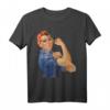 Rosie The Riveter We Can Do It Feminist Retro T-Shirt – Unterstütze Frauenrechte & Gleichstellung bei Protesten und Demonstrationen