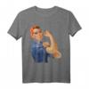 Rosie The Riveter We Can Do It Feminist Retro T-Shirt – Unterstütze Frauenrechte & Gleichstellung bei Protesten und Demonstrationen