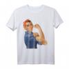 Rosie The Riveter We Can Do It Feminist Retro T-Shirt – Unterstütze Frauenrechte & Gleichstellung bei Protesten und Demonstrationen