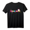 Hello Kitty Retro Rainbow Logo T-Shirt - Offiziell lizenzierte Sanrio Bekleidung für Fans