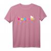 Hello Kitty Retro Rainbow Logo T-Shirt - Offiziell lizenzierte Sanrio Bekleidung für Fans