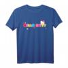 Hello Kitty Retro Rainbow Logo T-Shirt - Offiziell lizenzierte Sanrio Bekleidung für Fans
