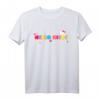 Hello Kitty Retro Rainbow Logo T-Shirt - Offiziell lizenzierte Sanrio Bekleidung für Fans