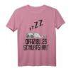 Offizielles Waschbär Schlafshirt - Lustiger Pyjama für Damen und Herren, Geschenkidee für Morgenmuffel und Schlafliebhaber