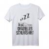 Offizielles Waschbär Schlafshirt - Lustiger Pyjama für Damen und Herren, Geschenkidee für Morgenmuffel und Schlafliebhaber