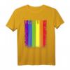 HapDeer Regenbogen T-Shirt – Feier Offenheit, Vielfalt & Freiheit, Perfektes Geschenk für LGBT-Befürworter