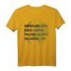Birthplace Earth Race Human Politics T-Shirt zum HapDeer – Klassisch geschnitten, doppelt genähter Saum